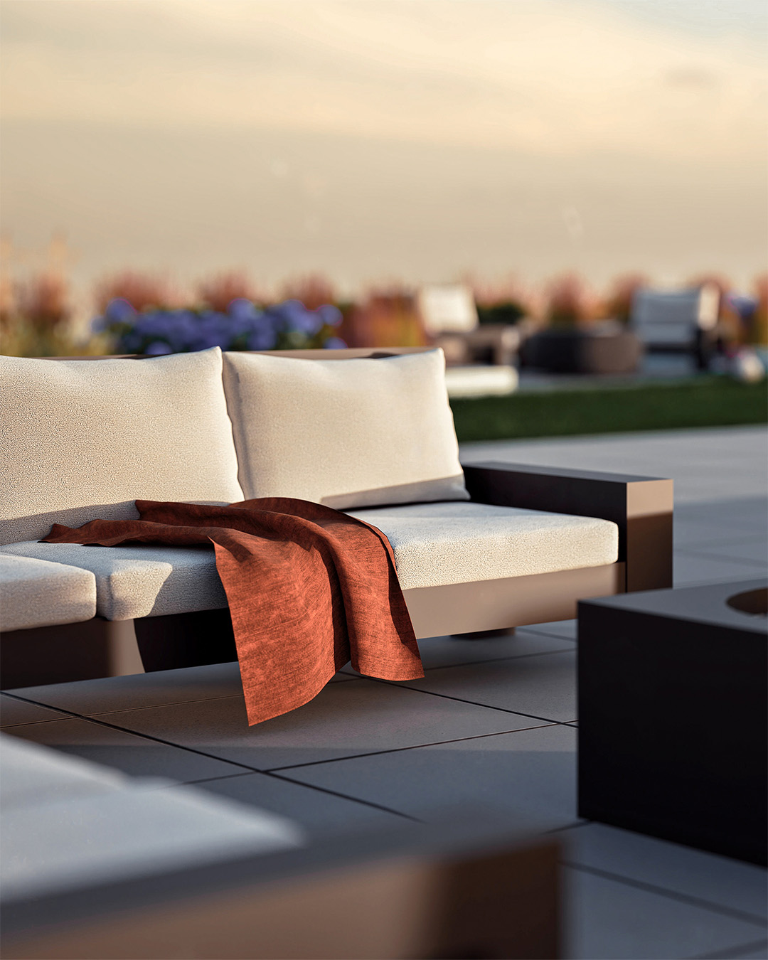 Hackensack, NJ Roof Courtyard 2